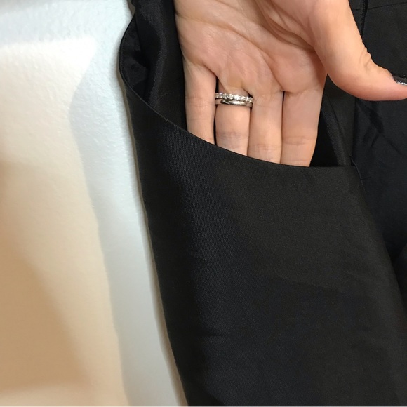 Talbots black silk blend dress - Picture 9 of 10